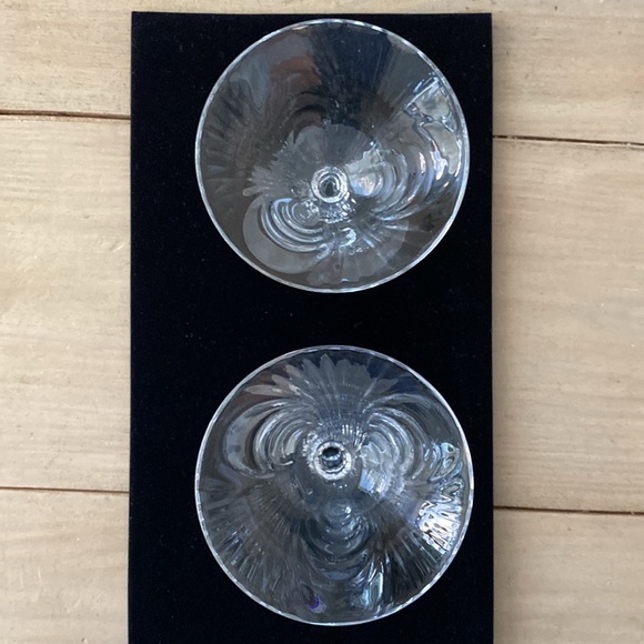 Set of 2 Caprice Clear Champagne Glass by Cambridge - Picture 4 of 7